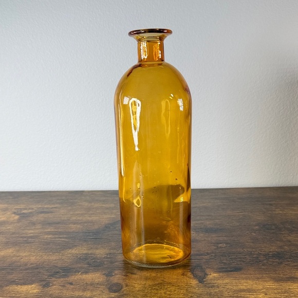 Amber Glass Bottle - Picture 1 of 4